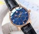 Knockoff Patek Philippe Calatrava Watches Rose Gold Brown Leather Bnad (3)_th.jpg